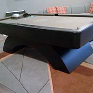 Modern Curved Based Billiard Table